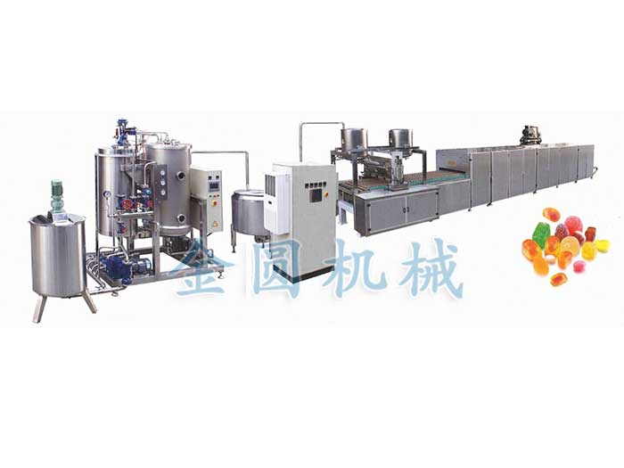 丽江市电磁熬煮锅剥皮软糖浇注机 - 方案